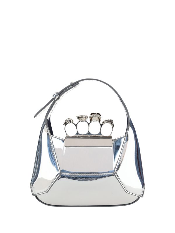 Mini Metallic Jewelled Handbag