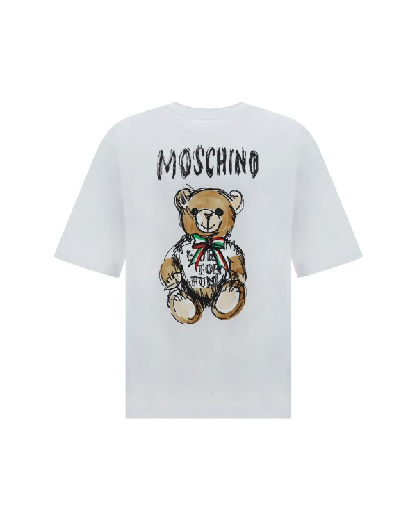 Men's Drawn Teddy Bear Logo T-Shirt