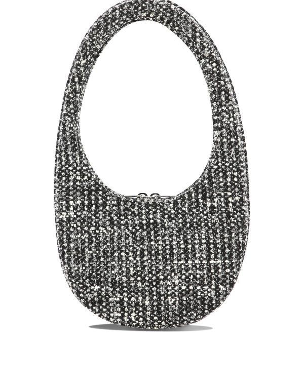 Tweed Swipe Shoulder Bag