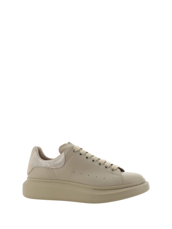 Men's Oversized Suede Beige Sneakers