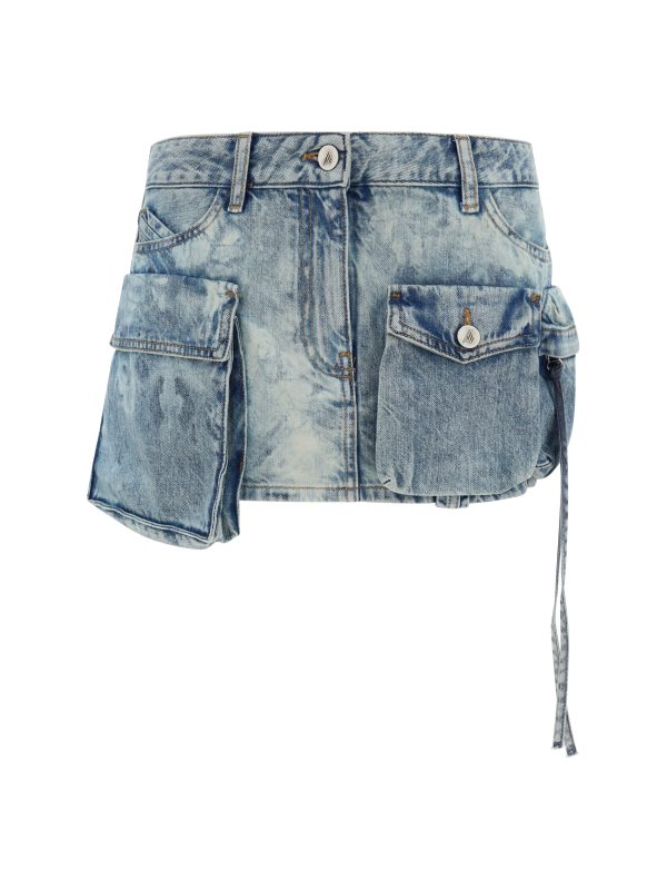 Denim Mini Skirt