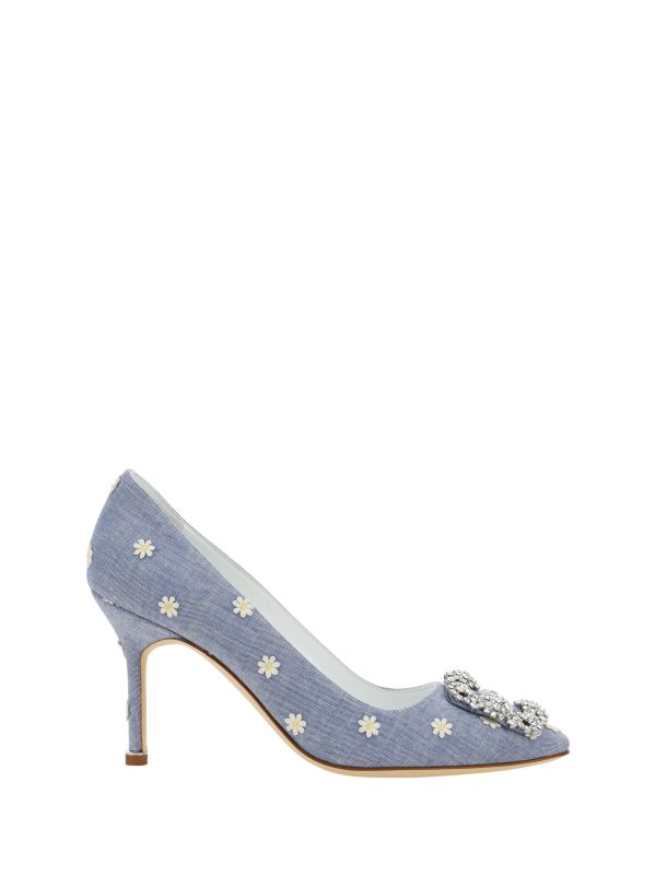 Chambray Clava Pumps