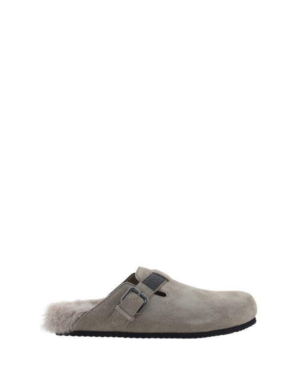 Women's Shearling Lined Mules