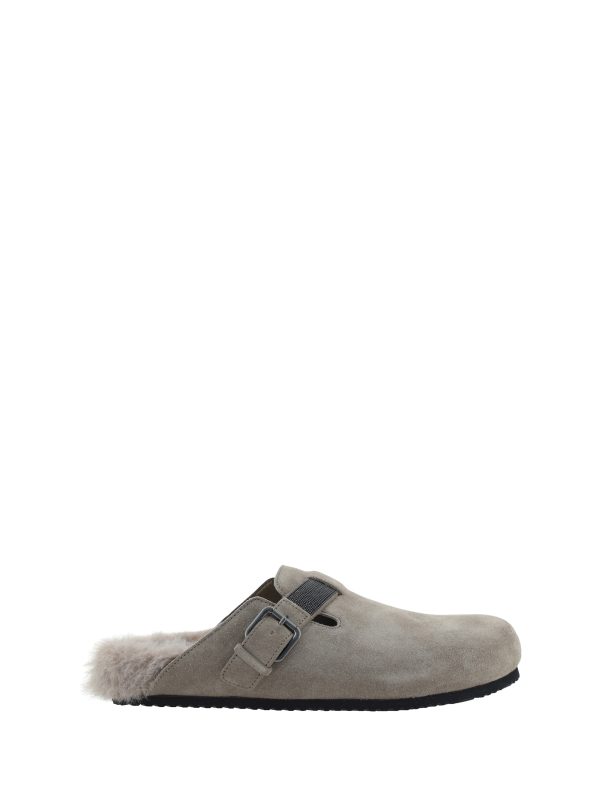 Women's Shearling Lined Mules