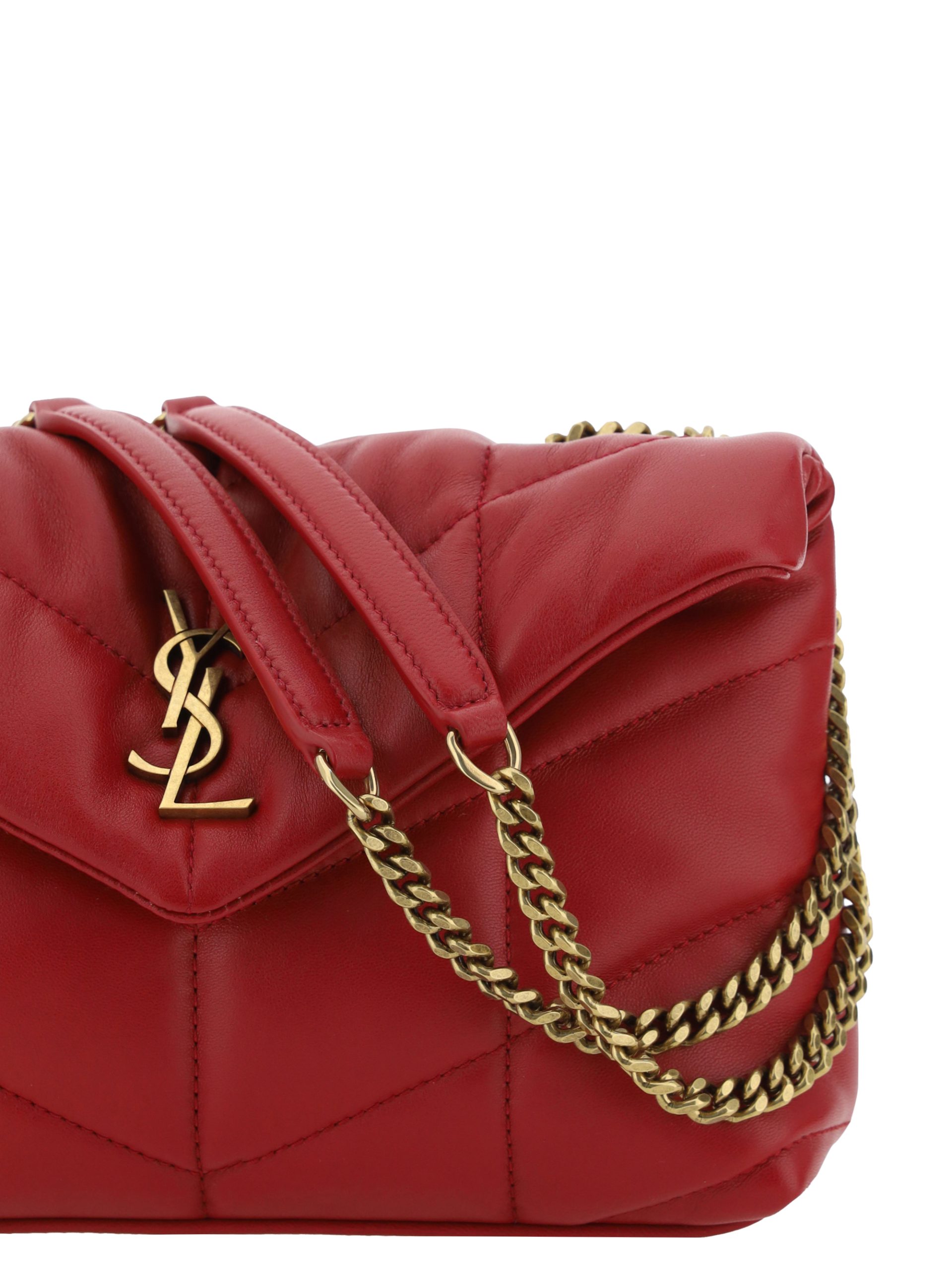 SAINT LAURENT Puffer Toy Shoulder Bag